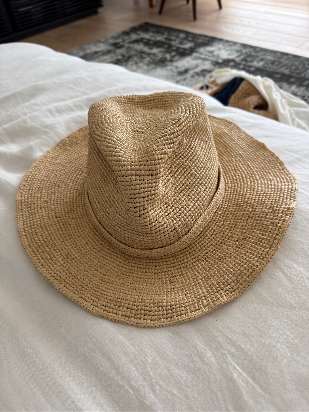 Janessa Leone Woven Straw Cowboy Hat